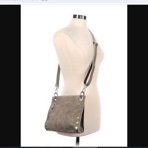 HAMMITT Tony medium Crossbody Pewter Brushed Silver Bag